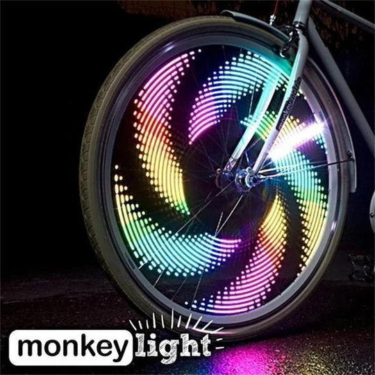 Pyörän LED-valot 3D-kuvioilla 2