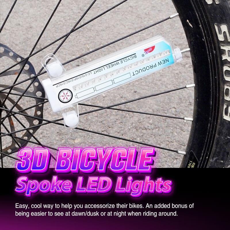 Pyörän LED-valot 3D-kuvioilla 5