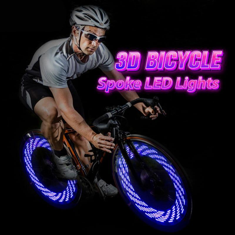 Pyörän LED-valot 3D-kuvioilla 6