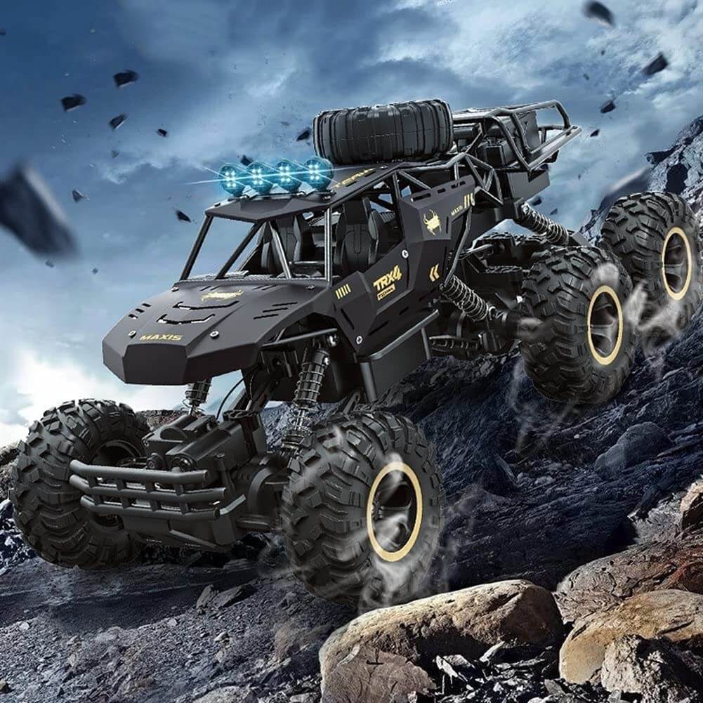 RC Monsteriauto 6WD LED-valoilla 1