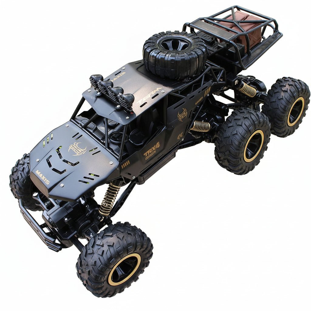RC Monsteriauto 6WD LED-valoilla 9