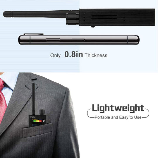 RF-Signaalivirheenilmaisin Piilotettujen Kameroiden Tunnistuslaite Kompaktilla Muotoilulla 4