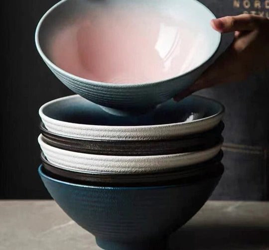 Ramen Kulhot 20 cm Käsintehty Design 2
