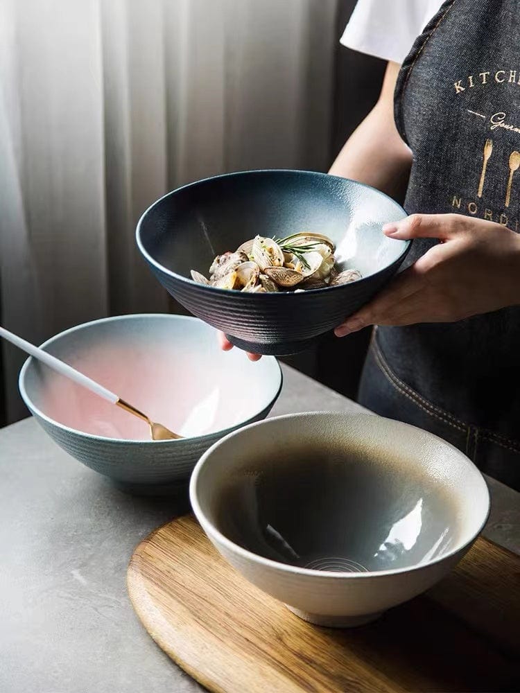 Ramen Kulhot 20 cm Käsintehty Design 5