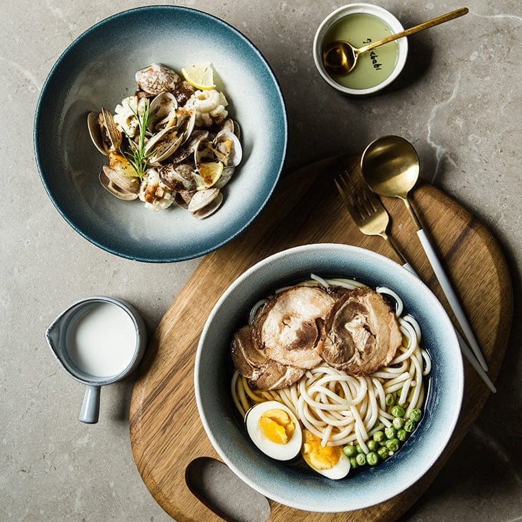 Ramen Kulhot 20 cm Käsintehty Design 6