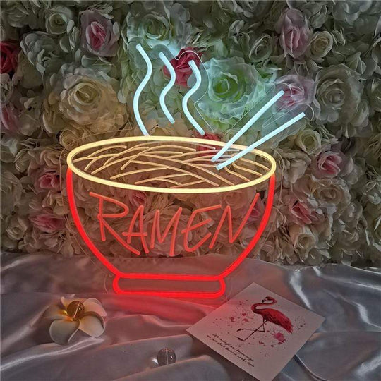 Ramen Neonvalokyltti Moderni Sisustuselementti 0