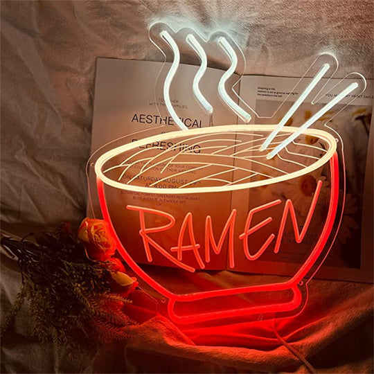 Ramen Neonvalokyltti Moderni Sisustuselementti 1