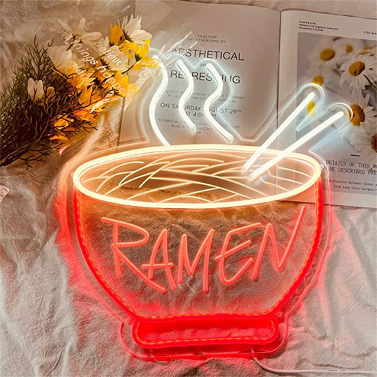 Ramen Neonvalokyltti Moderni Sisustuselementti 2