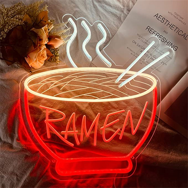 Ramen Neonvalokyltti Moderni Sisustuselementti 3