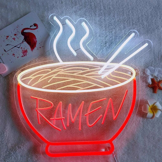 Ramen Neonvalokyltti Moderni Sisustuselementti 4