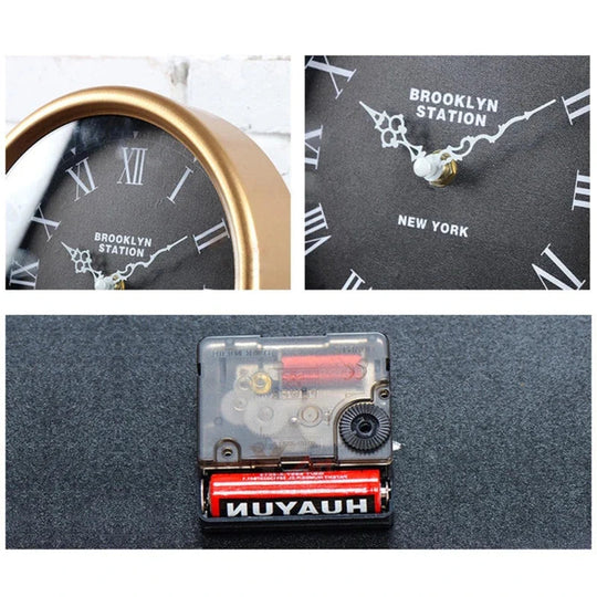 Retro Pöytäkello Vintage Tyylillä 5