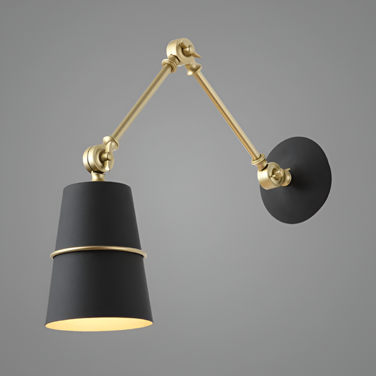 Retro Seinävalaisin LED-sisälle Säädettävällä Varsilla 1