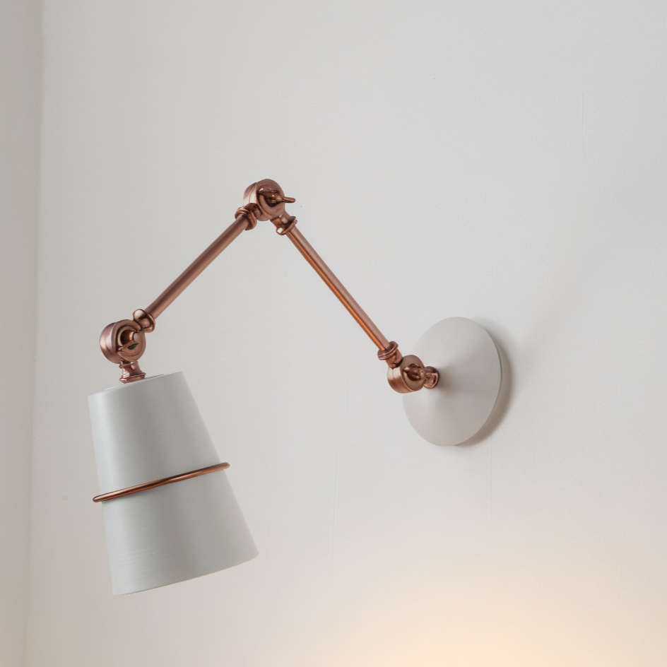 Retro Seinävalaisin LED-sisälle Säädettävällä Varsilla 2