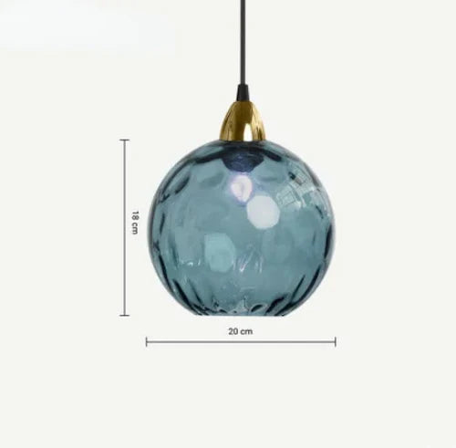 Riippuvalaisin Lasipallo Tyylikkäällä Suunnittelulla 11