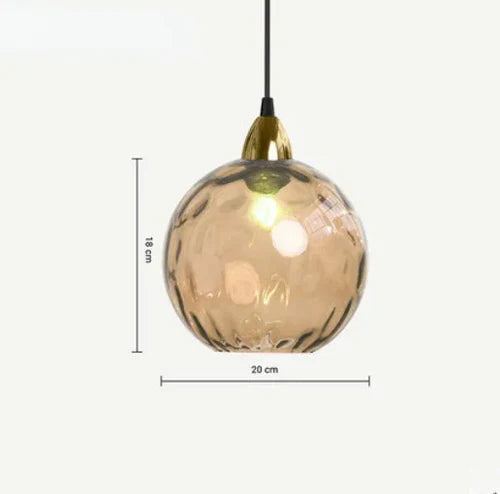 Riippuvalaisin Lasipallo Tyylikkäällä Suunnittelulla 12