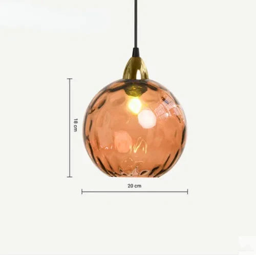 Riippuvalaisin Lasipallo Tyylikkäällä Suunnittelulla 5