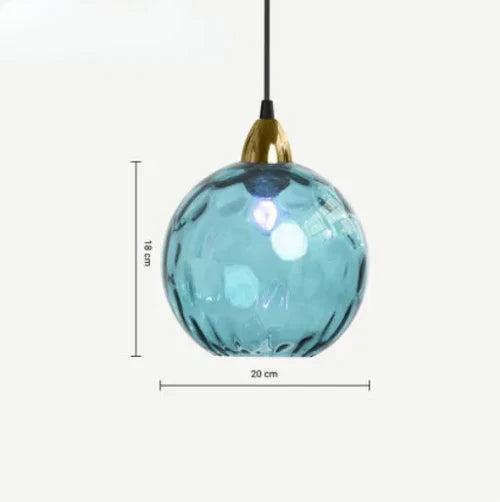 Riippuvalaisin Lasipallo Tyylikkäällä Suunnittelulla 6