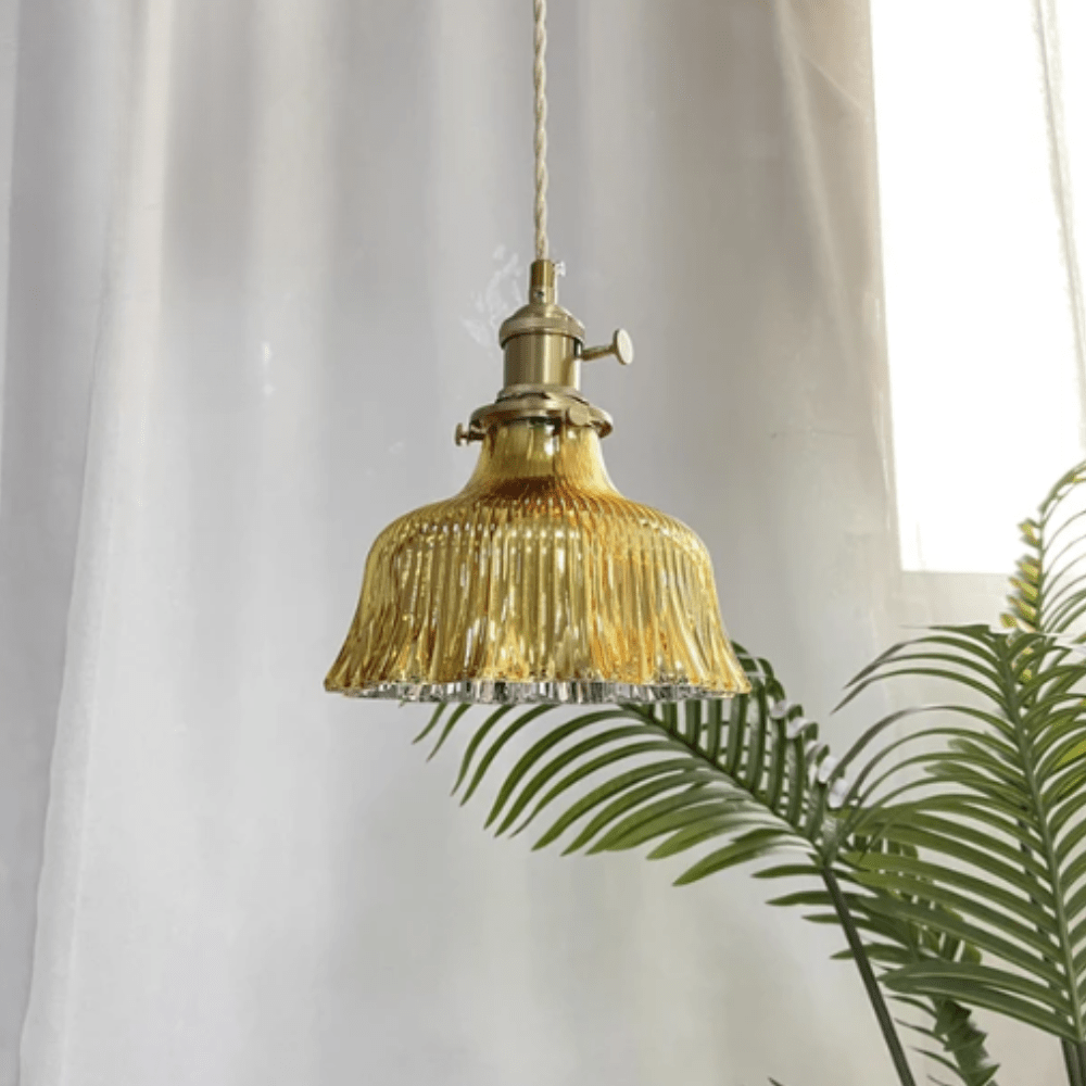 Riippuvalaisin Vintage Skandinaavinen Design Kupariyksityiskohdilla 2