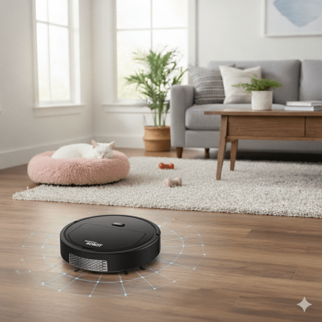 Robottipölynimuri Älykäs ja Hiljainen 4