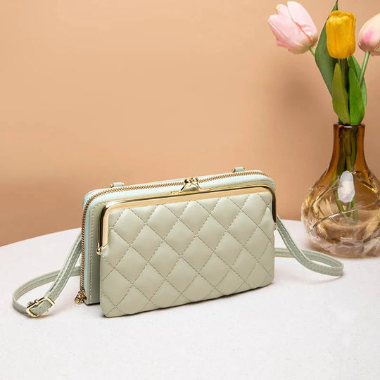 Naisten Crossbody Laukku Kompakti Vegaaninahasta 5