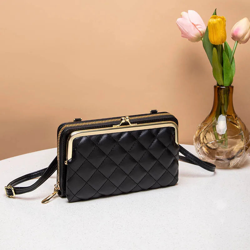 Naisten Crossbody Laukku Kompakti Vegaaninahasta 3