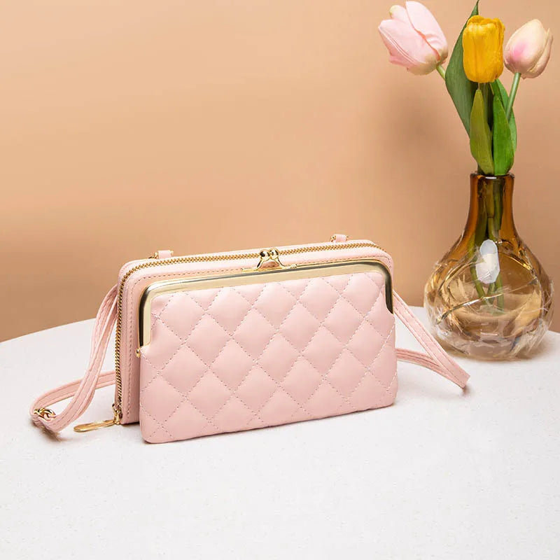 Naisten Crossbody Laukku Kompakti Vegaaninahasta 4