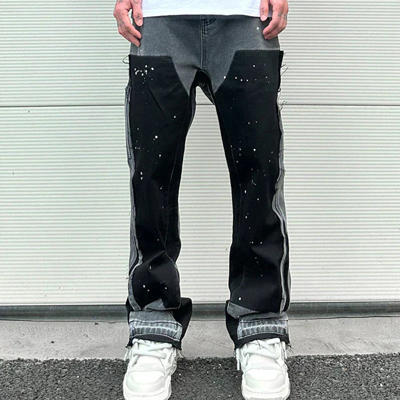 Miesten Farkut Retro Mukava Korkealaatuinen Denim 2