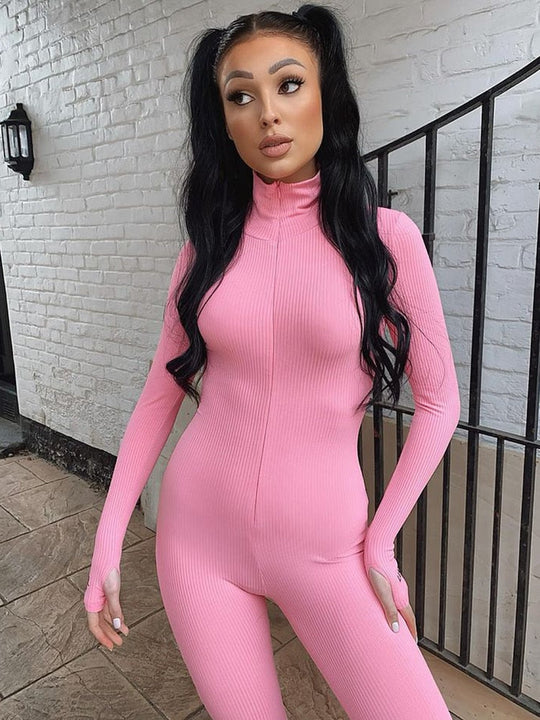 Variant image for Naisten Bodycon Jumpsuit Tyylikäs Polyesteri-9