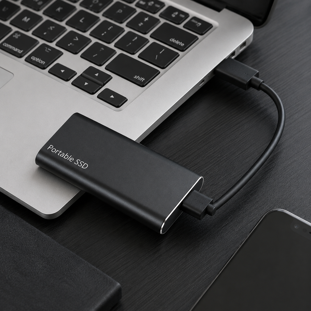 Ulkoinen Kiintolevy 4TB USB C Kannettava Muotoilu