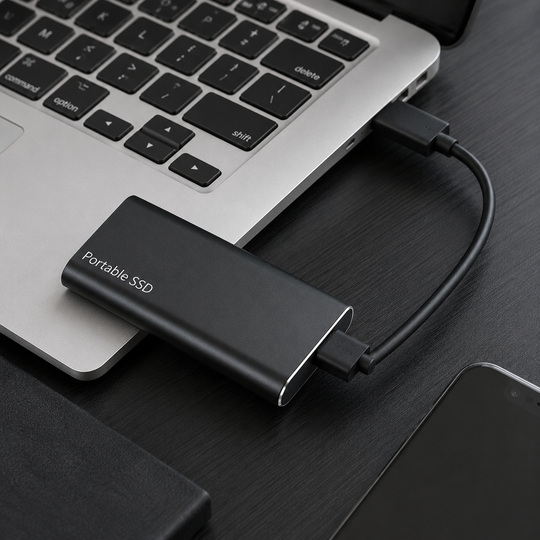 Ulkoinen Kiintolevy 4TB USB C Kannettava Muotoilu