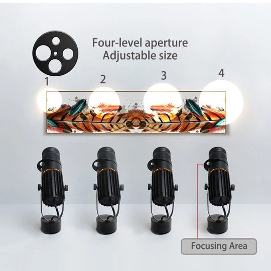 Säädettävä LED-kohdevalo Moderni 2