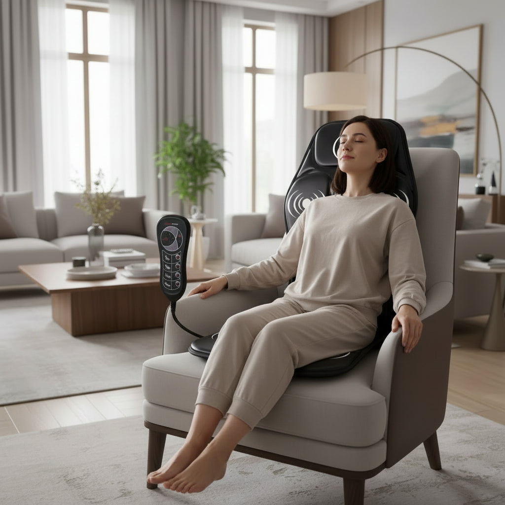 Sähköinen Selkätyyny Lämpötoiminnolla Ergonominen Muotoilu 0