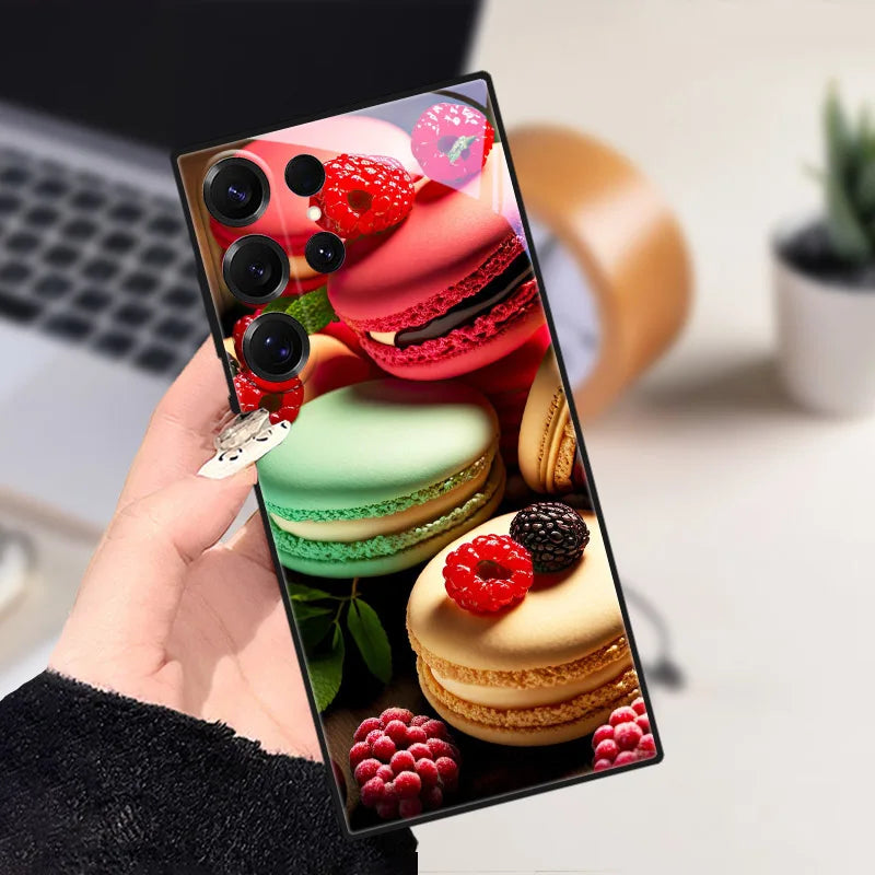 Samsung Galaxy S25 Puhelin Kuori Eläinkuvioilla Liukumaton Suoja 10