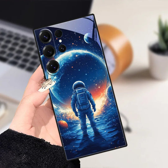 Samsung Galaxy S25 Puhelin Kuori Eläinkuvioilla Liukumaton Suoja 14