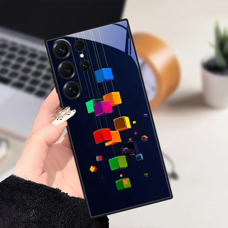 Samsung Galaxy S25 Puhelin Kuori Eläinkuvioilla Liukumaton Suoja 17