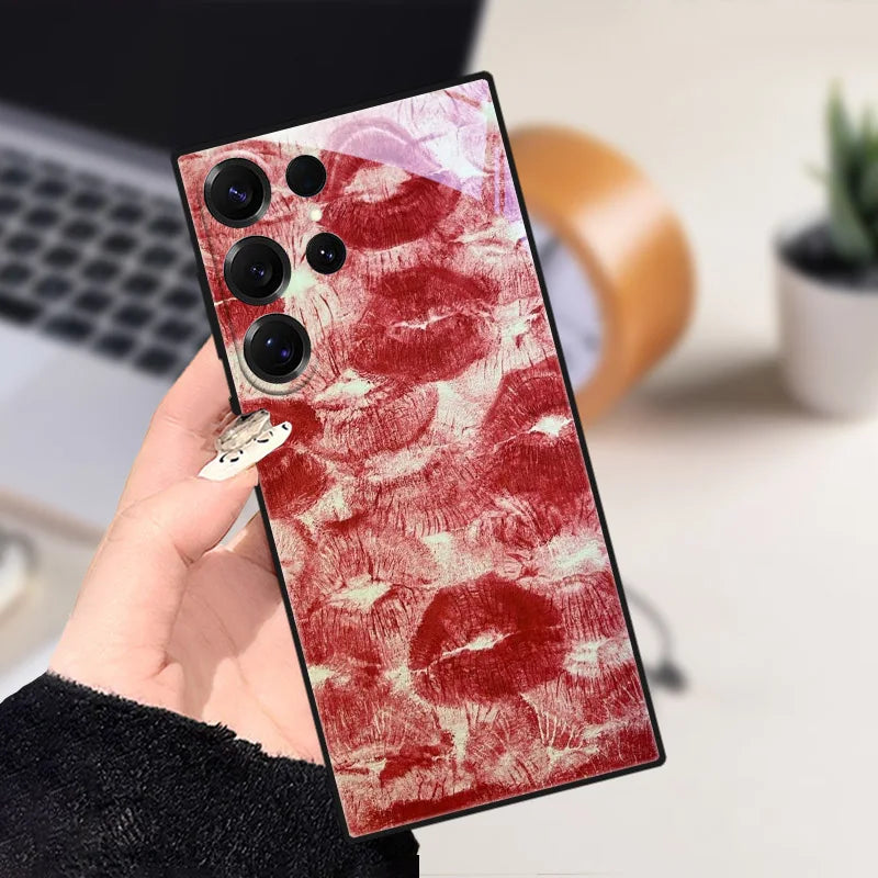 Samsung Galaxy S25 Puhelin Kuori Eläinkuvioilla Liukumaton Suoja 2