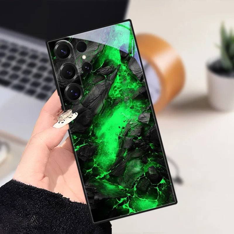 Samsung Galaxy S25 Puhelin Kuori Eläinkuvioilla Liukumaton Suoja 3