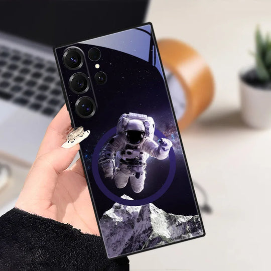 Samsung Galaxy S25 Puhelin Kuori Eläinkuvioilla Liukumaton Suoja 30