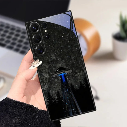 Samsung Galaxy S25 Puhelin Kuori Eläinkuvioilla Liukumaton Suoja 36