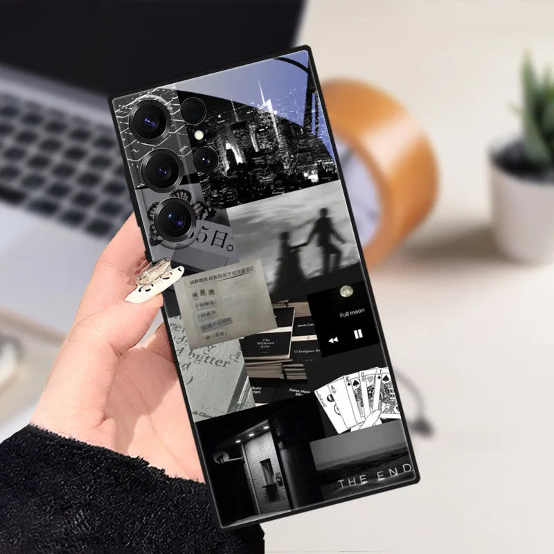 Samsung Galaxy S25 Puhelin Kuori Eläinkuvioilla Liukumaton Suoja 37