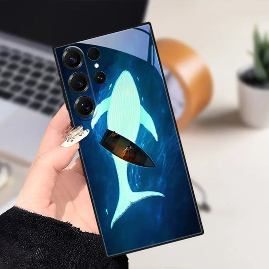 Samsung Galaxy S25 Puhelin Kuori Eläinkuvioilla Liukumaton Suoja 4