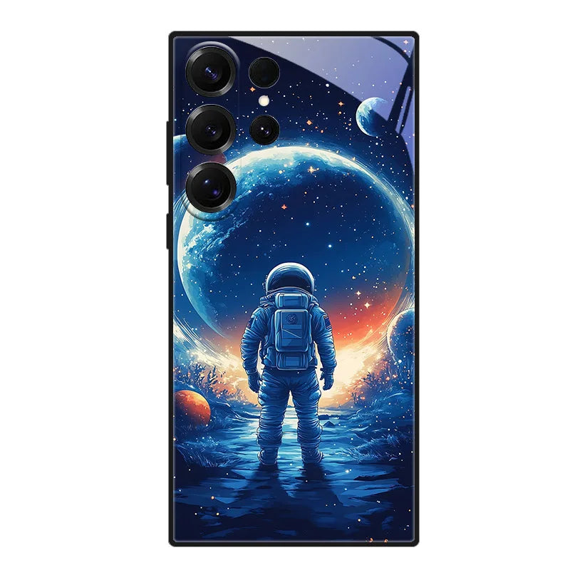 Samsung Galaxy S25 Puhelin Kuori Eläinkuvioilla Liukumaton Suoja 5