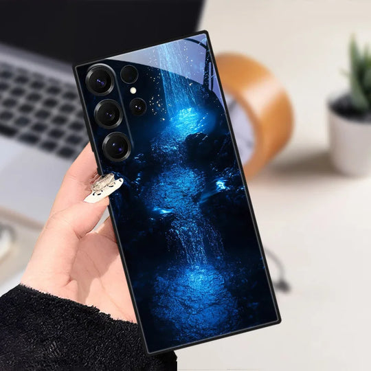 Samsung Galaxy S25 Puhelin Kuori Eläinkuvioilla Liukumaton Suoja 6