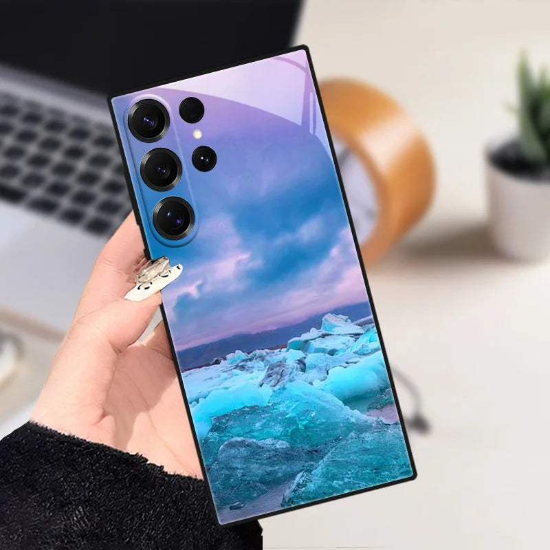 Samsung Galaxy S25 Puhelin Kuori Eläinkuvioilla Liukumaton Suoja 7