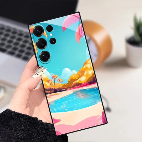 Samsung Galaxy S25 Puhelin Kuori Eläinkuvioilla Liukumaton Suoja 8