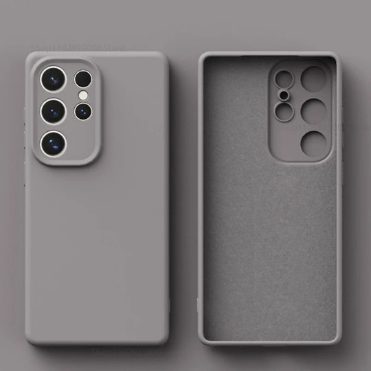 Samsung Puhelimen Suojakuoret Nestemäisellä Silikonilla Iskunkestävä Design 0