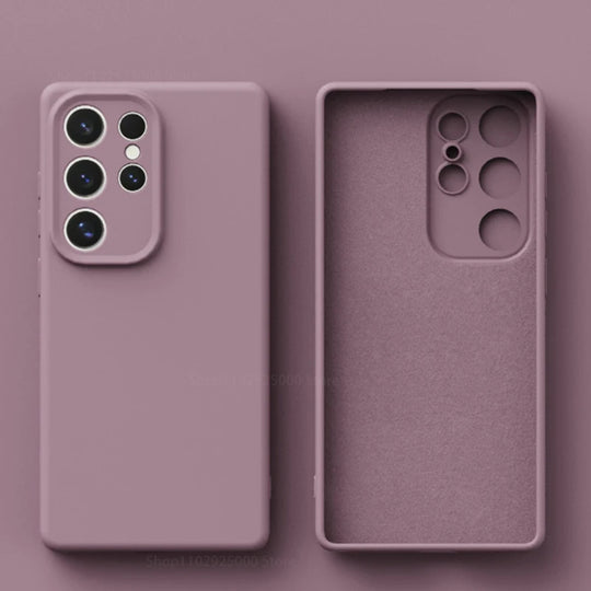 Samsung Puhelimen Suojakuoret Nestemäisellä Silikonilla Iskunkestävä Design 13