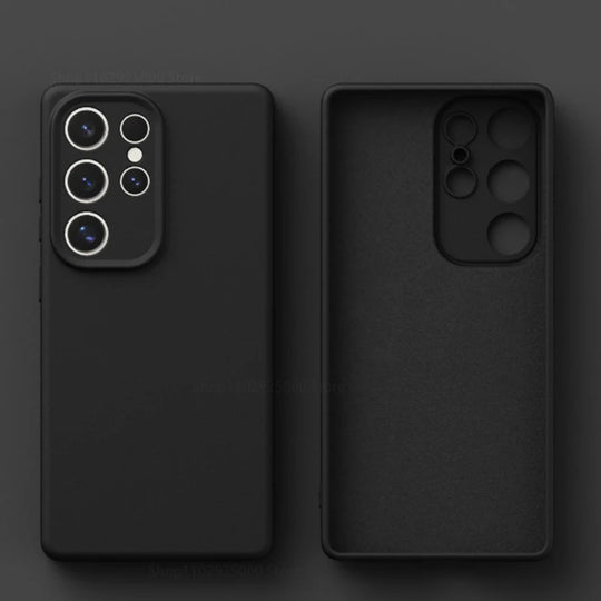 Samsung Puhelimen Suojakuoret Nestemäisellä Silikonilla Iskunkestävä Design 7