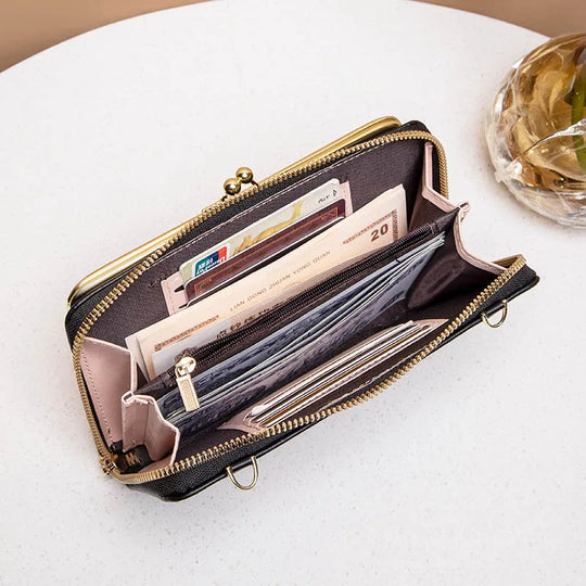 Naisten Crossbody Laukku Kompakti Vegaaninahasta 6