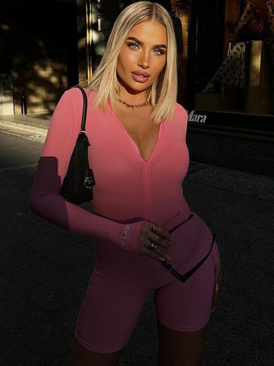Variant image for Naisten Bodycon Jumpsuit Tyylikäs Polyesteri-25